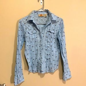 Pearl snap shirt